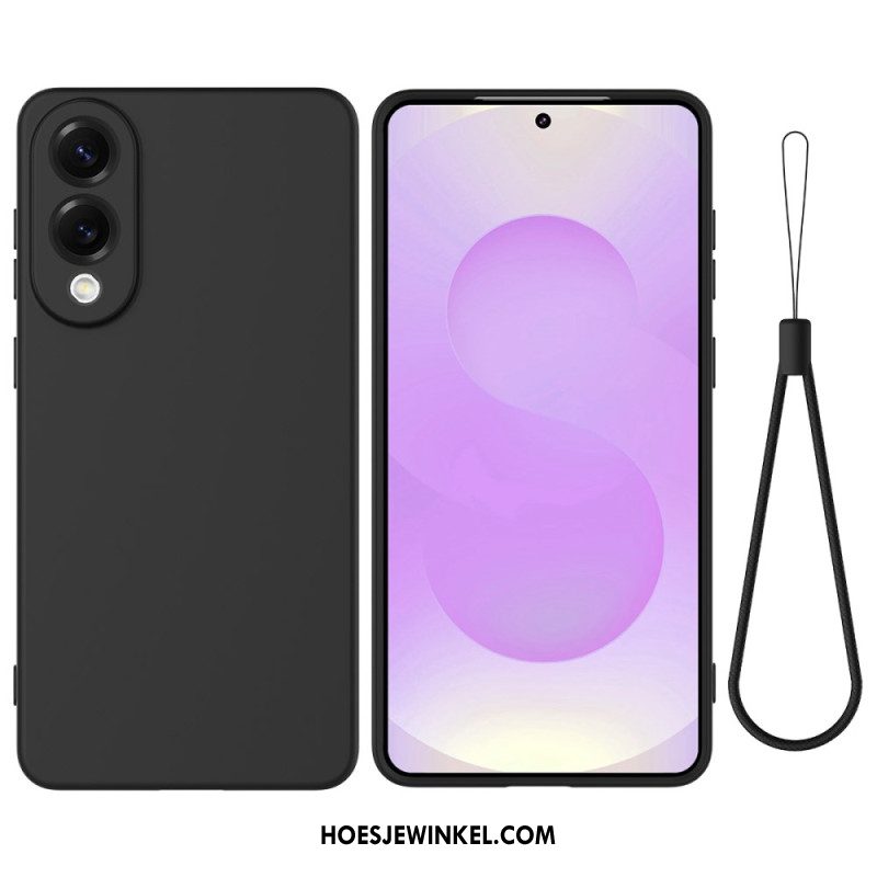 Case Hoesje Samsung Galaxy S25 5g Edge Telefoonhoesje Vloeibare Siliconen