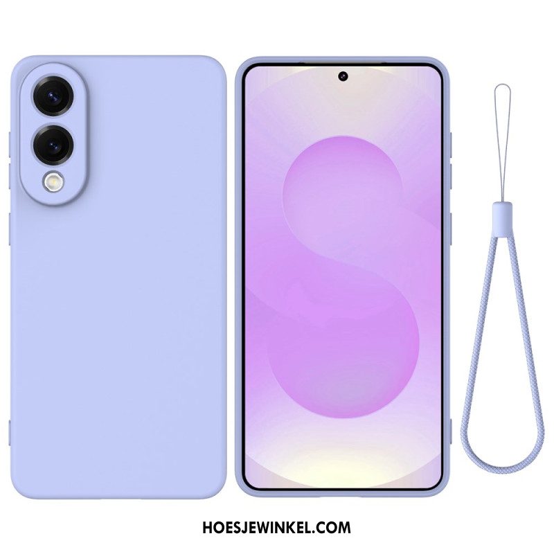 Case Hoesje Samsung Galaxy S25 5g Edge Telefoonhoesje Vloeibare Siliconen