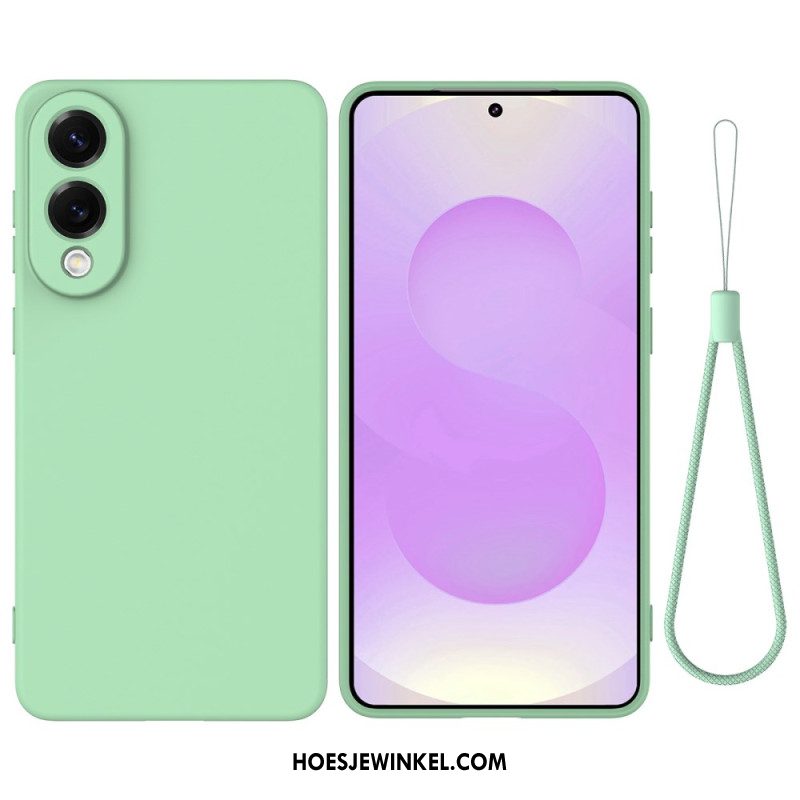 Case Hoesje Samsung Galaxy S25 5g Edge Telefoonhoesje Vloeibare Siliconen