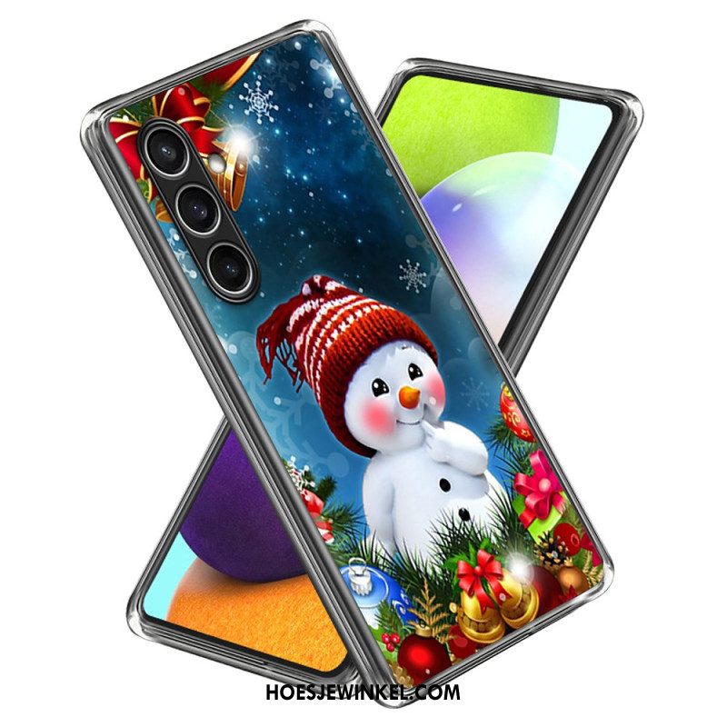 Case Hoesje Samsung Galaxy S25 Plus 5g Telefoonhoesje Kerstvariaties