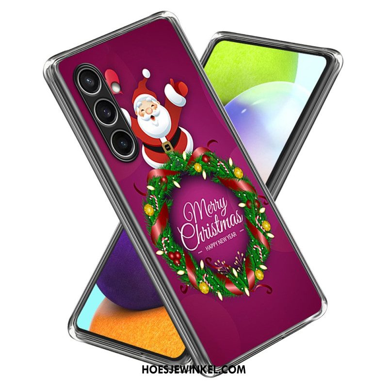 Case Hoesje Samsung Galaxy S25 Plus 5g Telefoonhoesje Kerstvariaties