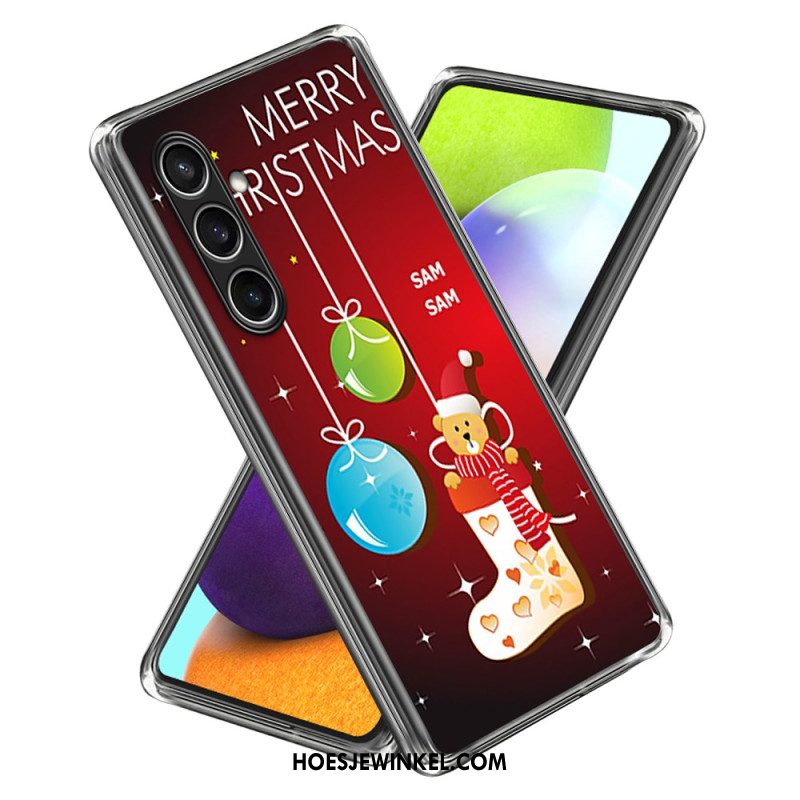 Case Hoesje Samsung Galaxy S25 Plus 5g Telefoonhoesje Kerstvariaties