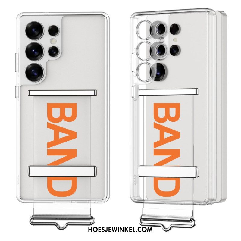 Case Hoesje Samsung Galaxy S25 Ultra 5g Telefoonhoesje Gkk-band