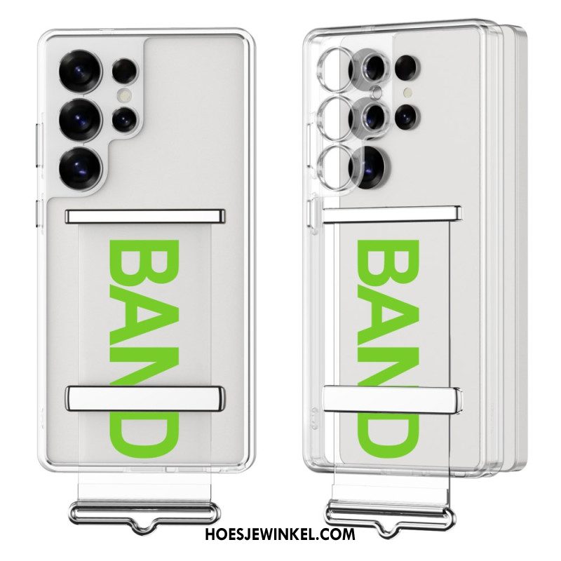 Case Hoesje Samsung Galaxy S25 Ultra 5g Telefoonhoesje Gkk-band
