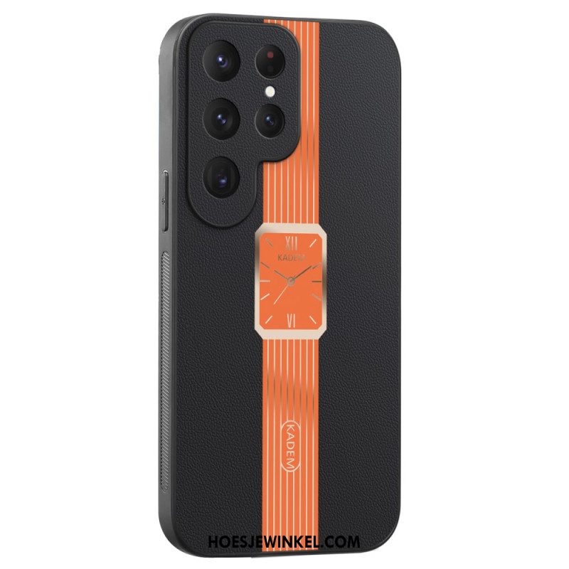 Case Hoesje Samsung Galaxy S25 Ultra 5g Telefoonhoesje Kadem Horloge