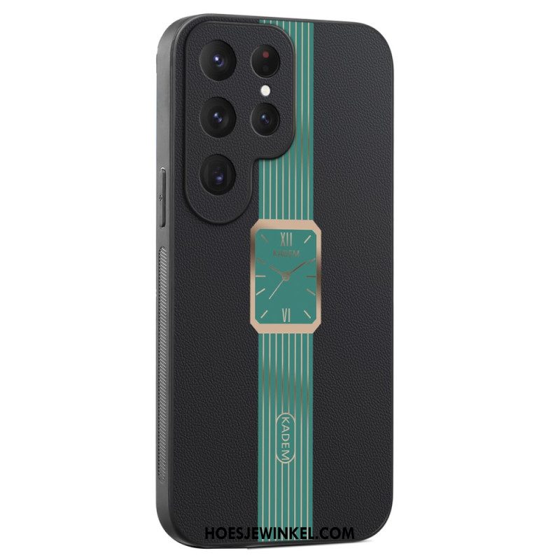 Case Hoesje Samsung Galaxy S25 Ultra 5g Telefoonhoesje Kadem Horloge