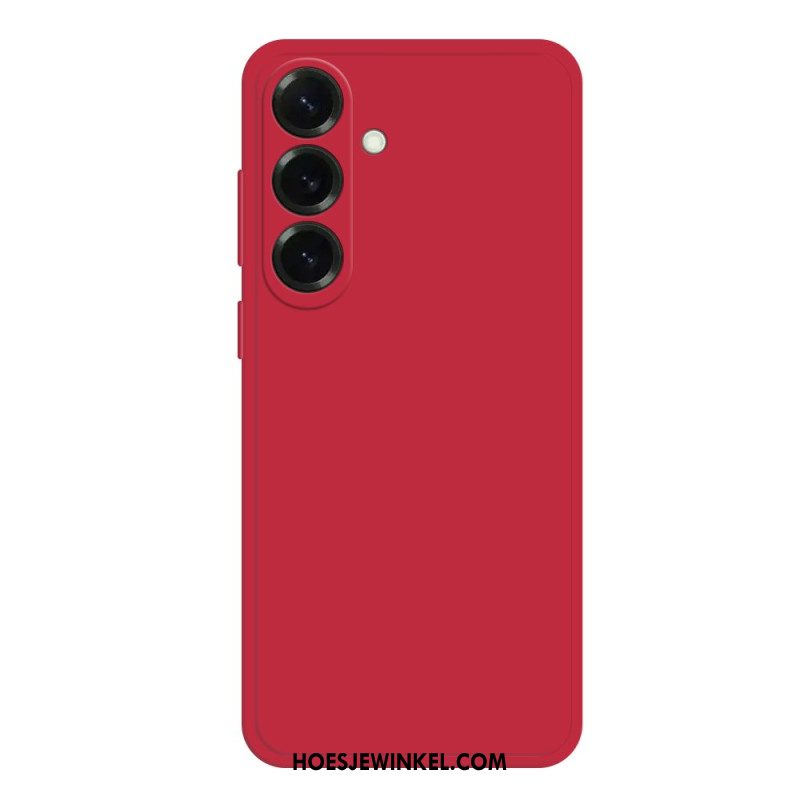 Case Hoesje Samsung Galaxy S26 Plus Telefoonhoesje Siliconen Rechte Randen