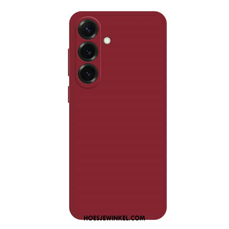 Case Hoesje Samsung Galaxy S26 Plus Telefoonhoesje Siliconen Rechte Randen