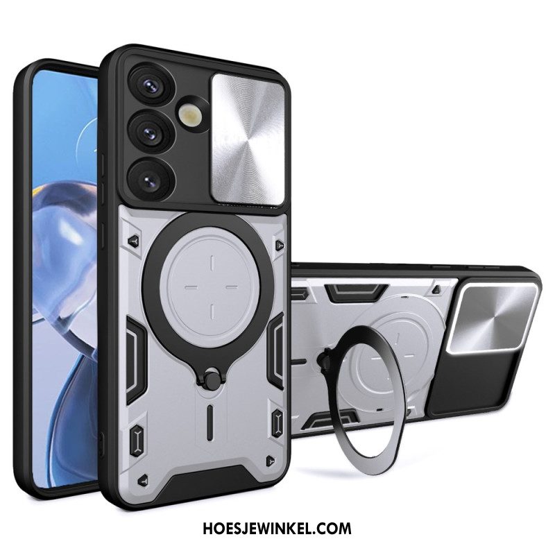 Case Hoesje Samsung Galaxy S26 Telefoonhoesje Schuifbare Camerastandaard En Hoes