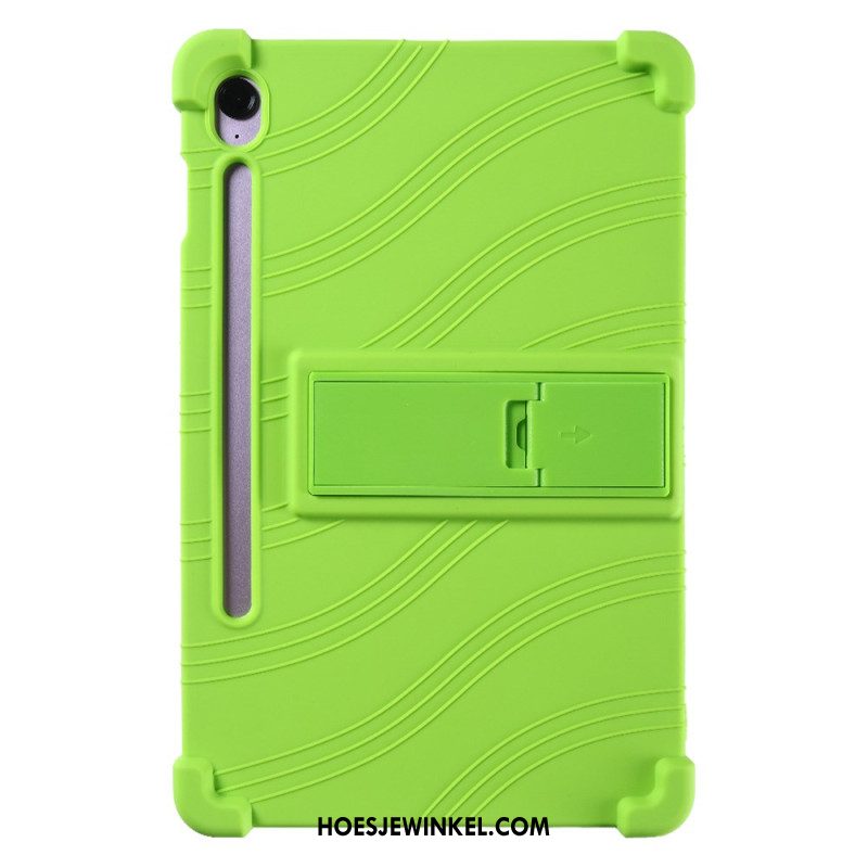 Case Hoesje Samsung Galaxy Tab S10 Fe Plus Telefoonhoesje Siliconen Met Standaard