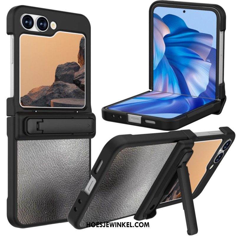 Case Hoesje Samsung Galaxy Z Flip 7 Fe Telefoonhoesje Handsfree Standaard