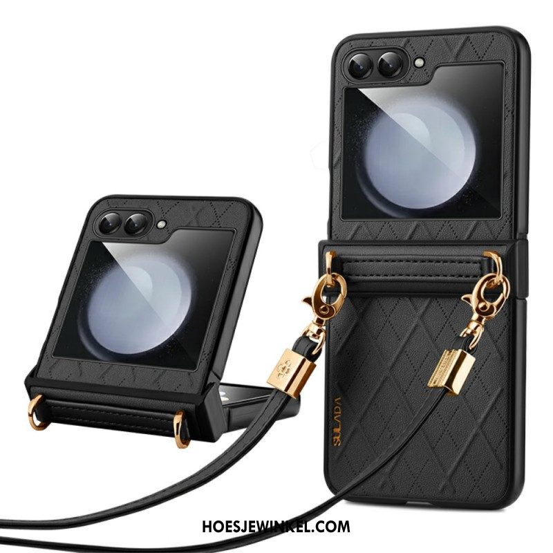Case Hoesje Samsung Galaxy Z Flip 7 Fe Telefoonhoesje Sulada Schouderband