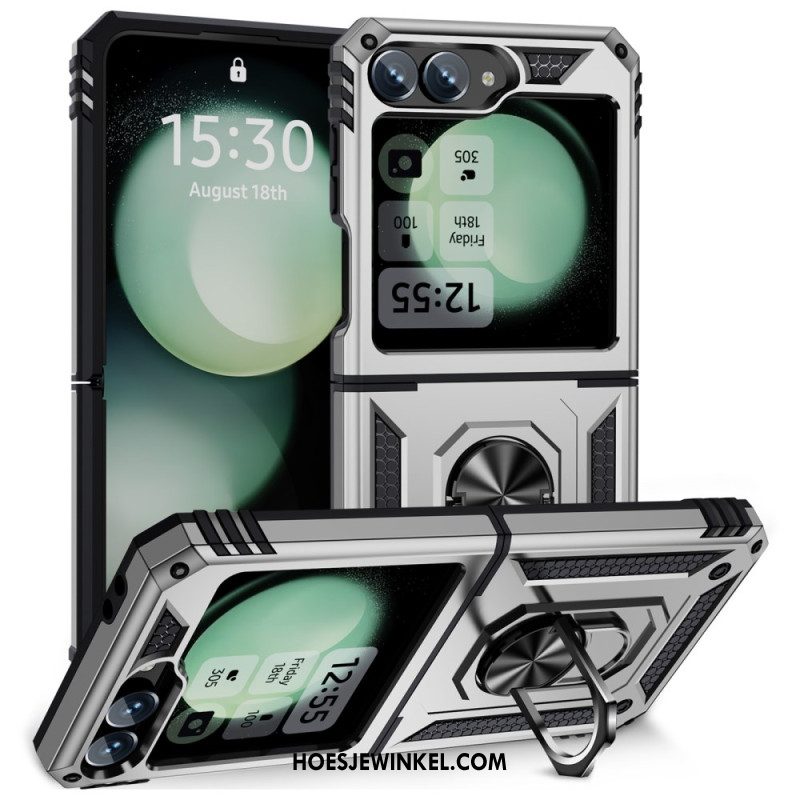 Case Hoesje Samsung Galaxy Z Flip 7 Fe Telefoonhoesje Ultraduurzame Ringhouder