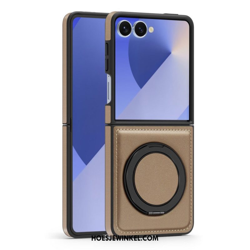 Case Hoesje Samsung Galaxy Z Flip 7 Telefoonhoesje Compatibel Met Magsafe Ring Houder