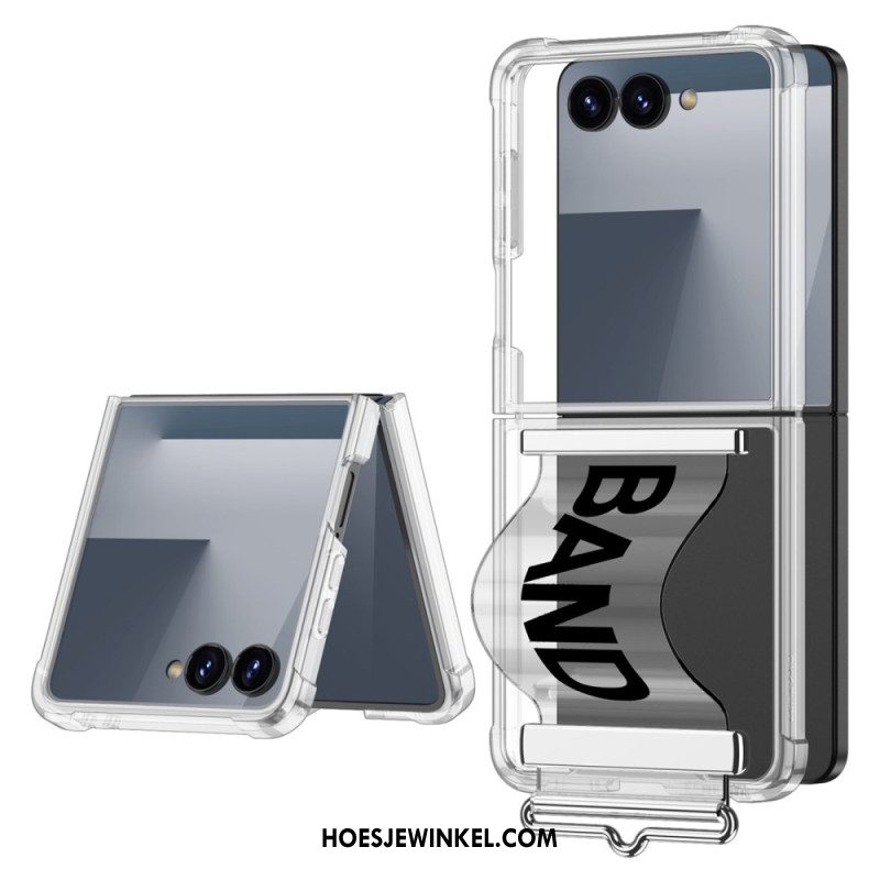 Case Hoesje Samsung Galaxy Z Flip 7 Telefoonhoesje Gkk Multifunctionele Band