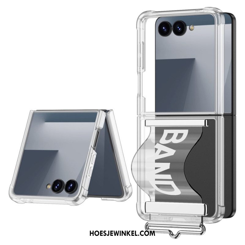 Case Hoesje Samsung Galaxy Z Flip 7 Telefoonhoesje Gkk Multifunctionele Band