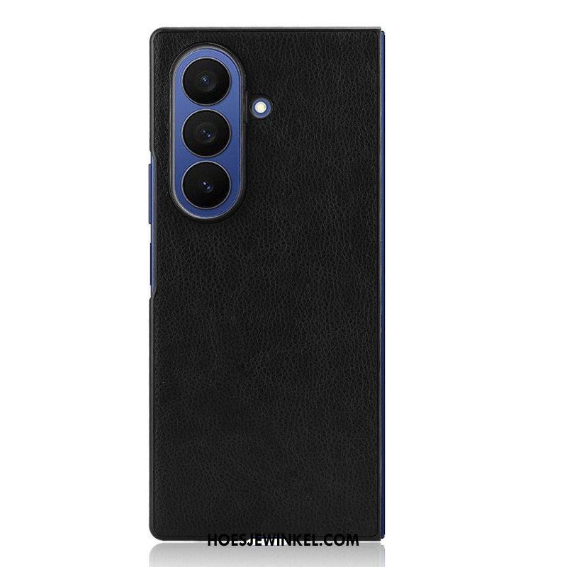 Case Hoesje Samsung Galaxy Z Fold 7 Telefoonhoesje Leerlook