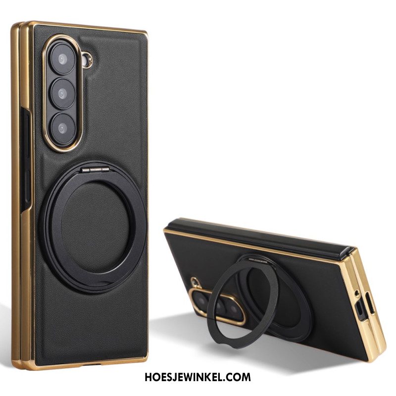 Case Hoesje Samsung Galaxy Z Fold 7 Telefoonhoesje Magnetische Standaard