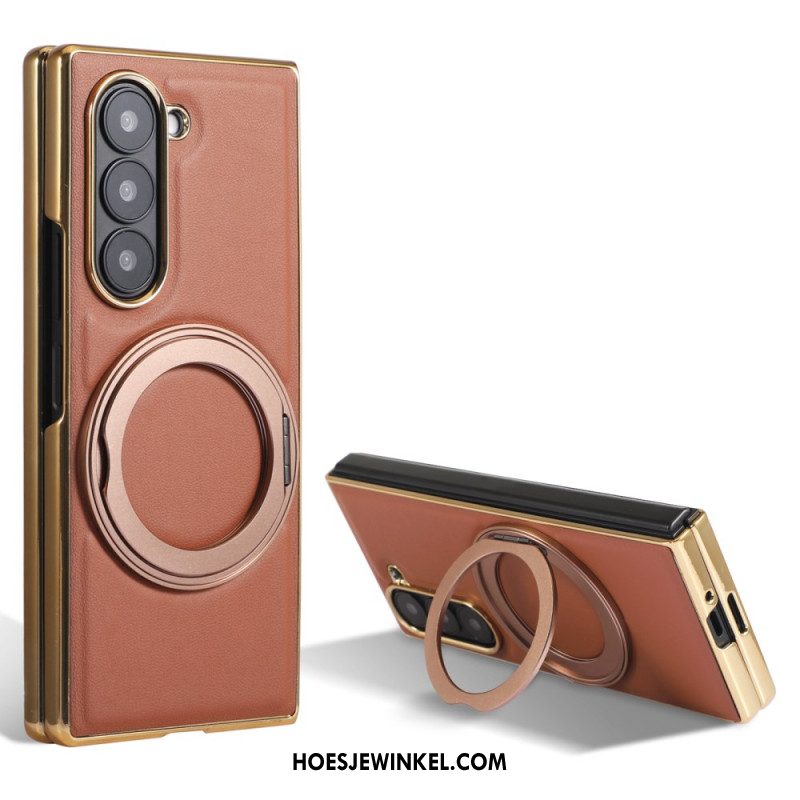 Case Hoesje Samsung Galaxy Z Fold 7 Telefoonhoesje Magnetische Standaard