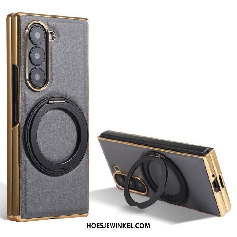 Case Hoesje Samsung Galaxy Z Fold 7 Telefoonhoesje Magnetische Standaard