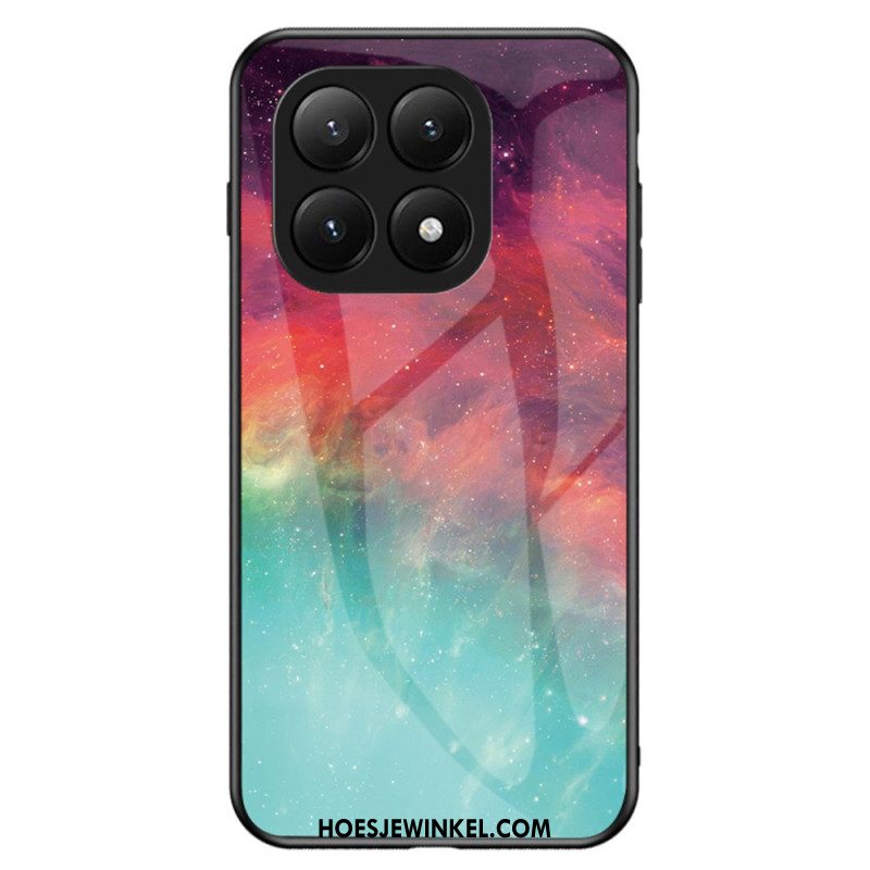 Case Hoesje Xiaomi 15t Pro Telefoonhoesje Hemelsblauw Gehard Glas