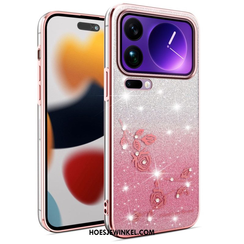 Case Hoesje Xiaomi 17 Pro Max Telefoonhoesje Kadem-strasssteentjes