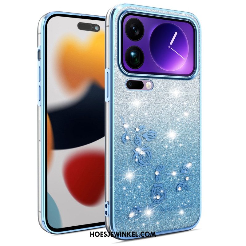 Case Hoesje Xiaomi 17 Pro Max Telefoonhoesje Kadem-strasssteentjes