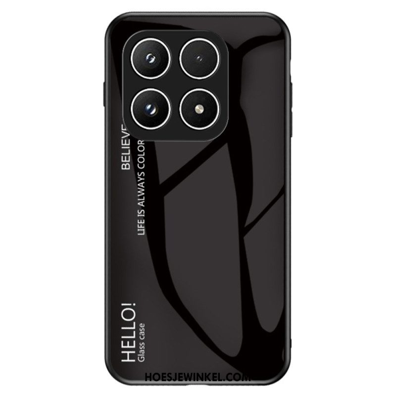 Case Hoesje Xiaomi 17 Telefoonhoesje Gehard Glas Hello