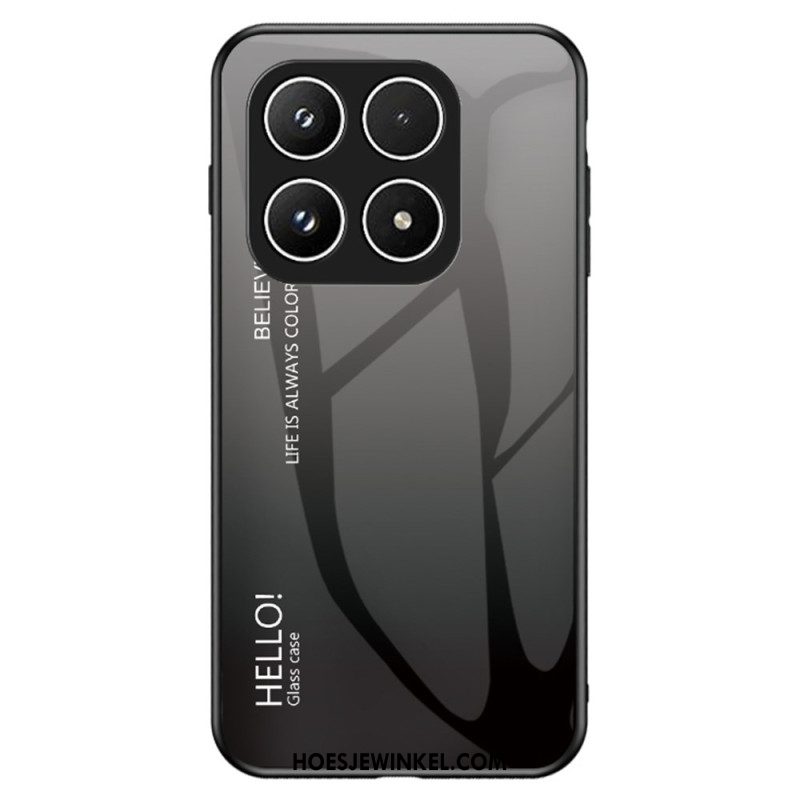 Case Hoesje Xiaomi 17 Telefoonhoesje Gehard Glas Hello