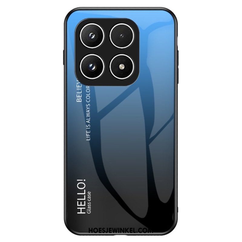 Case Hoesje Xiaomi 17 Telefoonhoesje Gehard Glas Hello