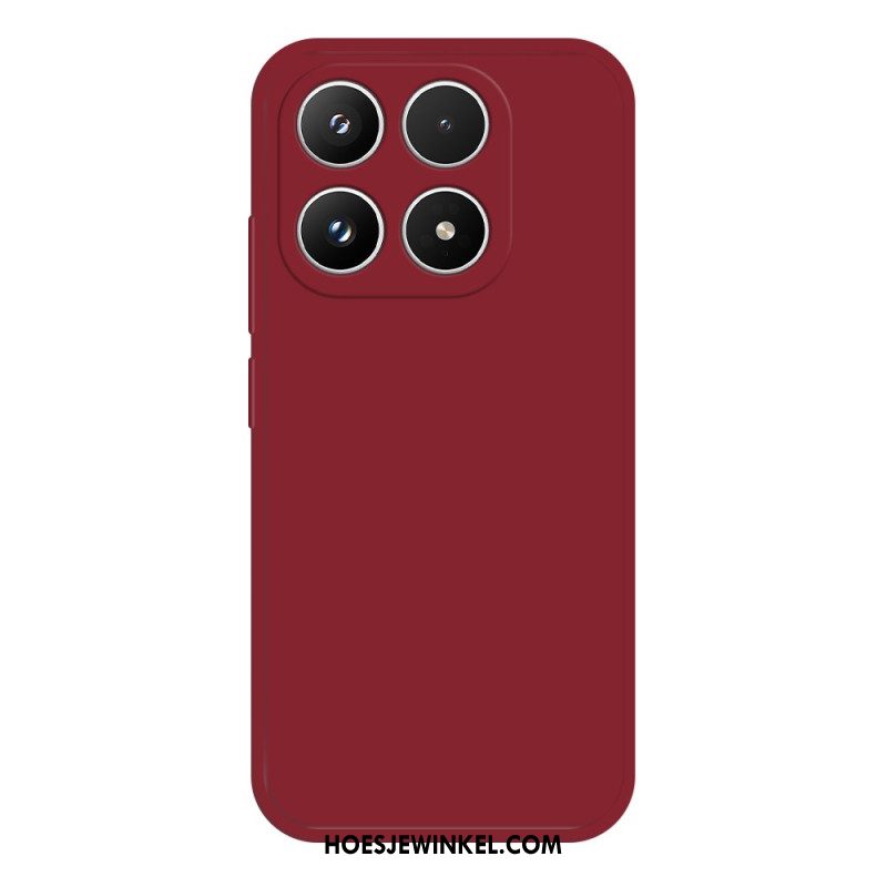 Case Hoesje Xiaomi 17 Telefoonhoesje Siliconen Rechte Randen