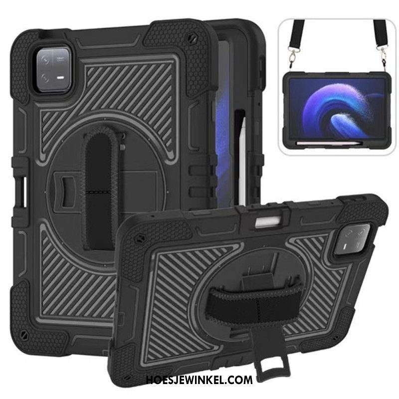 Case Hoesje Xiaomi Pad 6 Pro Telefoonhoesje Ultrasterk Met Schouderriem