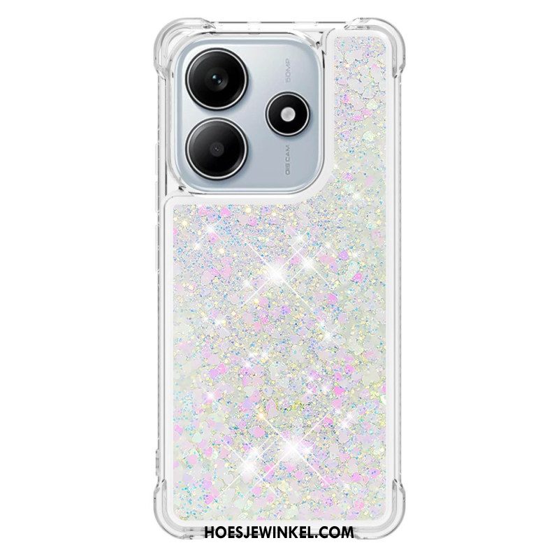 Case Hoesje Xiaomi Redmi Note 14 4g Telefoonhoesje Glitter