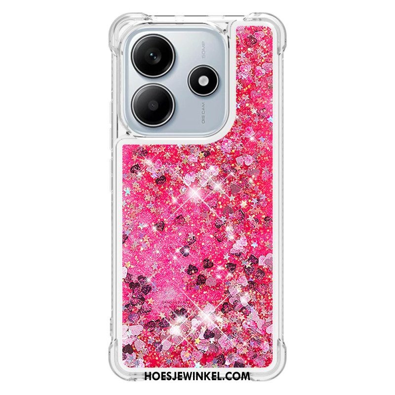 Case Hoesje Xiaomi Redmi Note 14 4g Telefoonhoesje Glitter