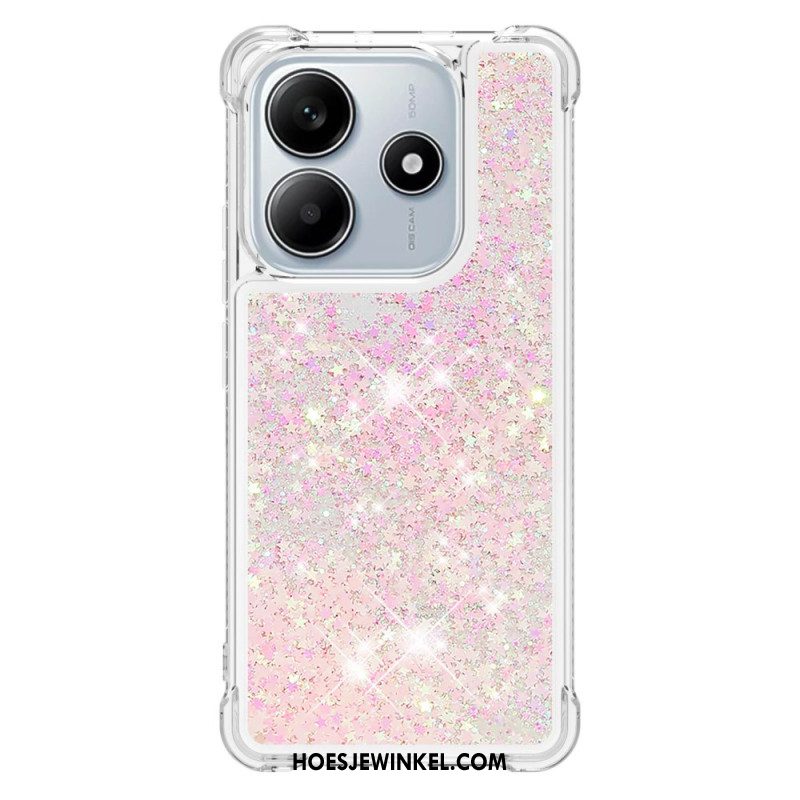 Case Hoesje Xiaomi Redmi Note 14 4g Telefoonhoesje Glitter