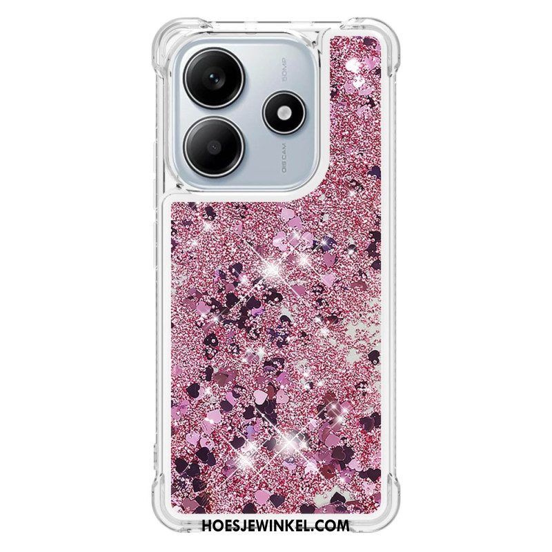 Case Hoesje Xiaomi Redmi Note 14 4g Telefoonhoesje Glitter