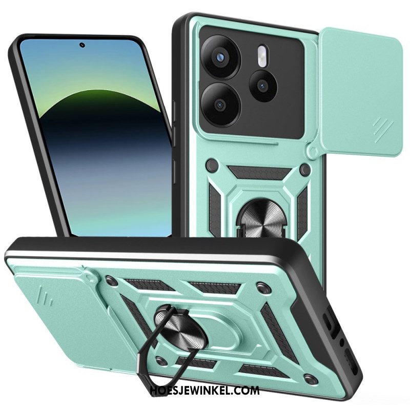 Case Hoesje Xiaomi Redmi Note 14 4g Telefoonhoesje Schuifbare Cameracover