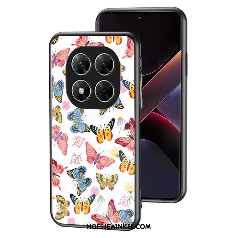 Case Hoesje Xiaomi Redmi Note 14 Pro 5g Telefoonhoesje Vlinderserie