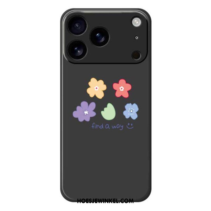 Case Hoesje iPhone 17 Pro Max Telefoonhoesje Kleine Bloemen