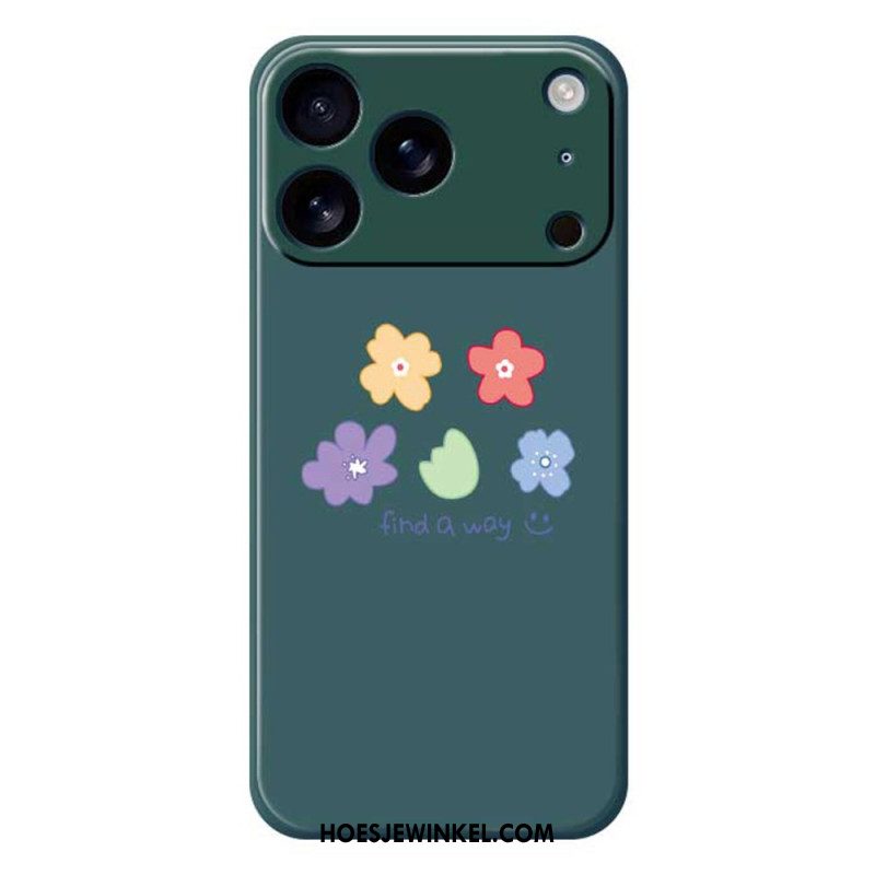 Case Hoesje iPhone 17 Pro Max Telefoonhoesje Kleine Bloemen