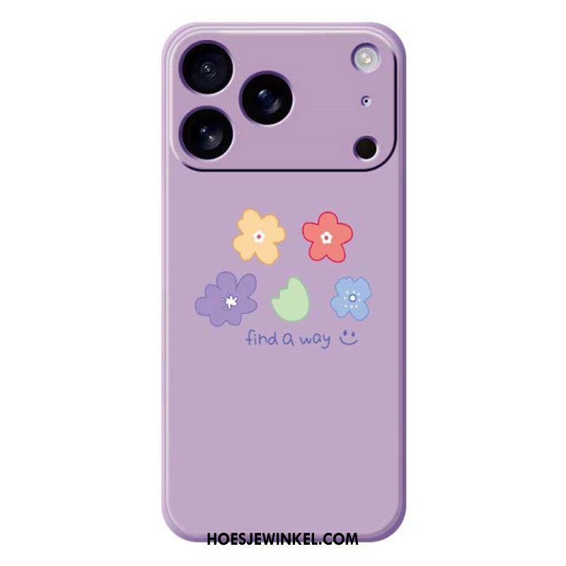 Case Hoesje iPhone 17 Pro Max Telefoonhoesje Kleine Bloemen