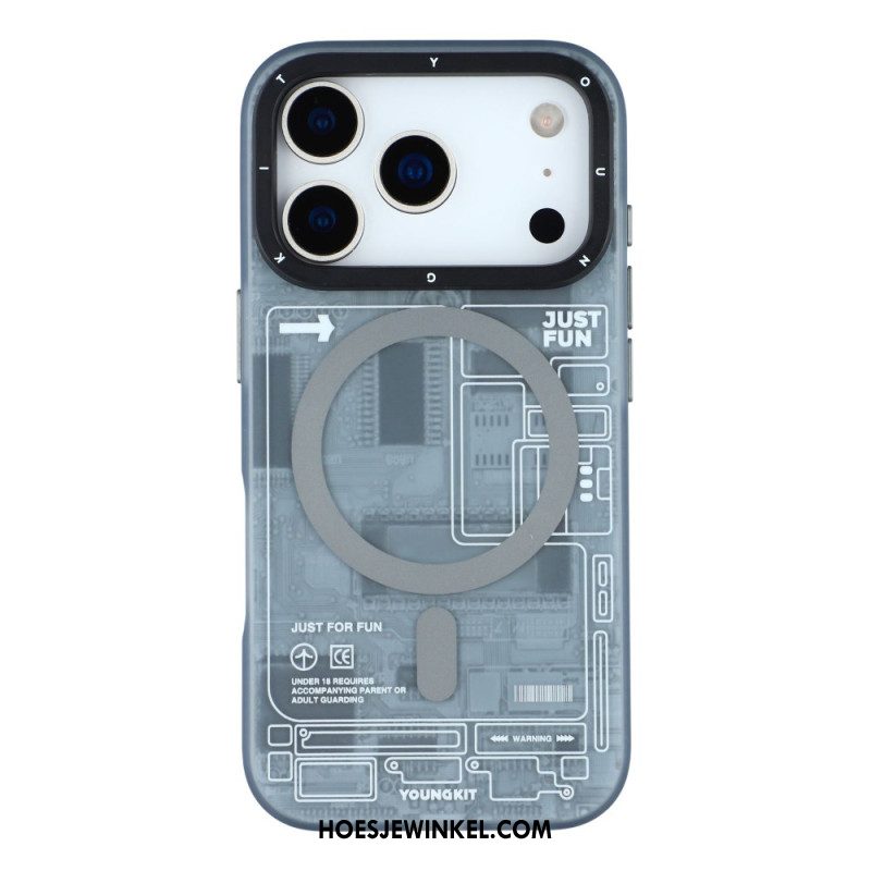 Case Hoesje iPhone 17 Pro Max Telefoonhoesje Magsafe Technology Series Youngkit