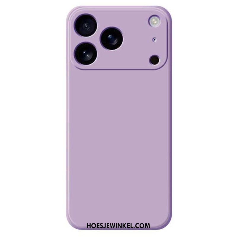 Case Hoesje iPhone 17 Pro Max Telefoonhoesje Vloeibare Siliconen