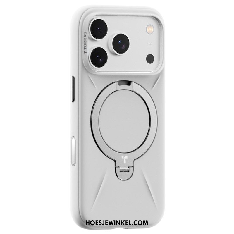 Case Hoesje iPhone 17 Pro Telefoonhoesje Magsafe Ostand Q Pro-serie Torras