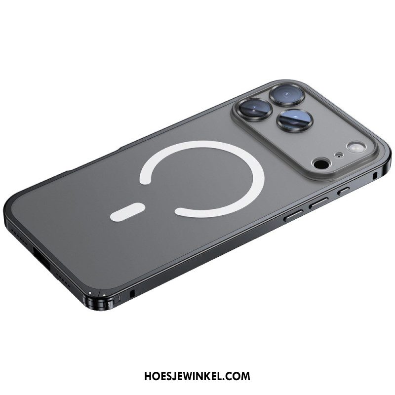 Case Hoesje iPhone 17 Pro Telefoonhoesje Magsafe-compatibel Met Veiligheidsslot