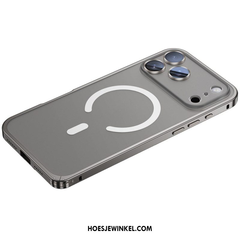 Case Hoesje iPhone 17 Pro Telefoonhoesje Magsafe-compatibel Met Veiligheidsslot