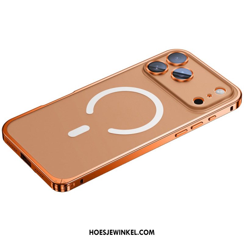 Case Hoesje iPhone 17 Pro Telefoonhoesje Magsafe-compatibel Met Veiligheidsslot