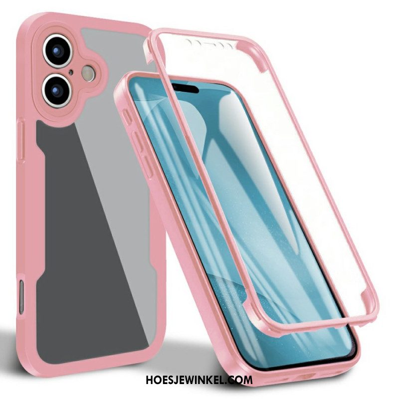 Case Hoesje iPhone 17 Telefoonhoesje 360 Graden Bescherming Transparant