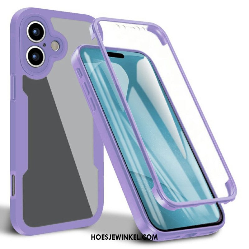Case Hoesje iPhone 17 Telefoonhoesje 360 Graden Bescherming Transparant