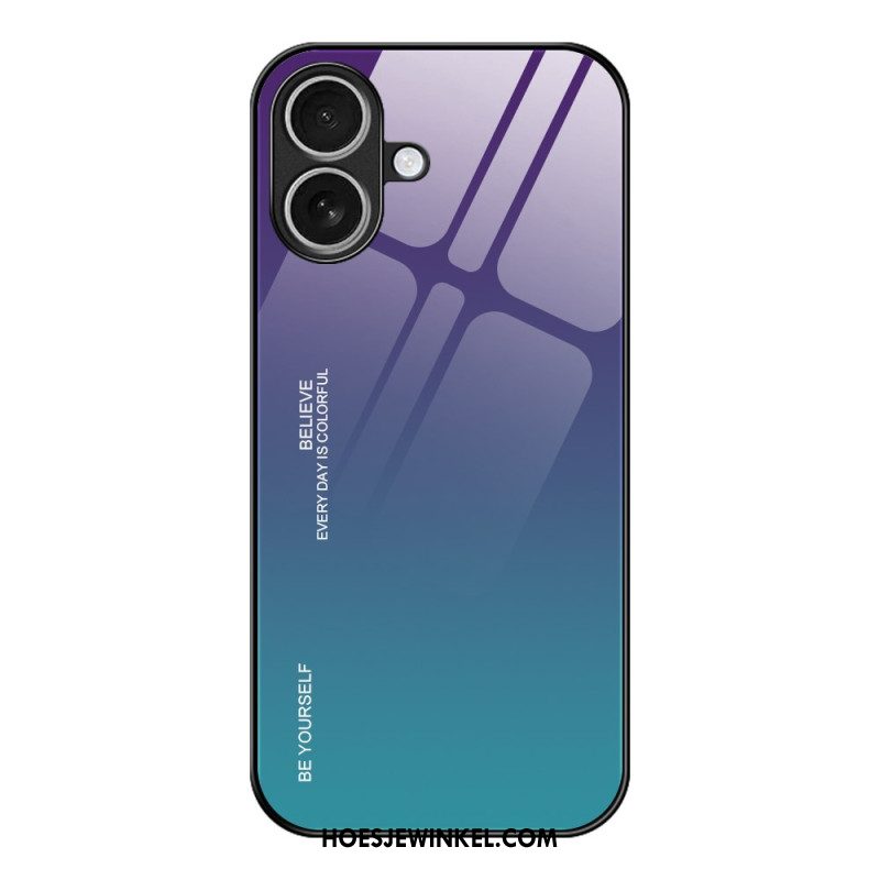 Case Hoesje iPhone 17 Telefoonhoesje Be Yourself Gehard Glas